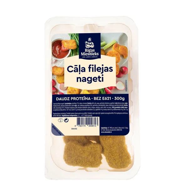 Cāļa filejas nageti RM 300g