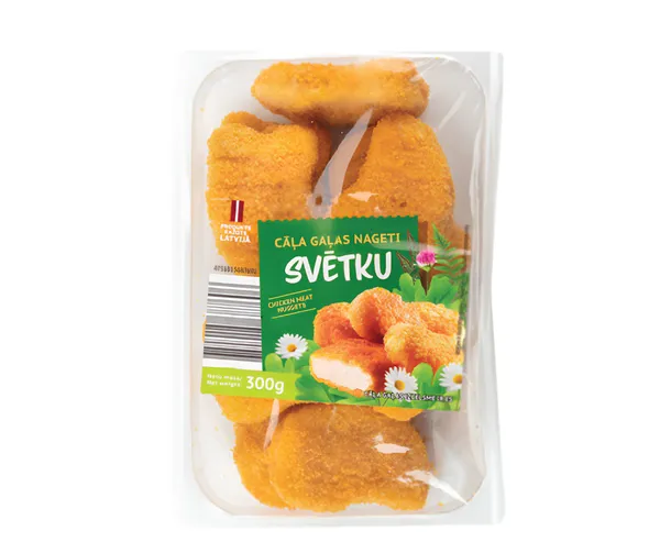 Cāļa gaļas nageti Svētku ĀDAŽI 300g