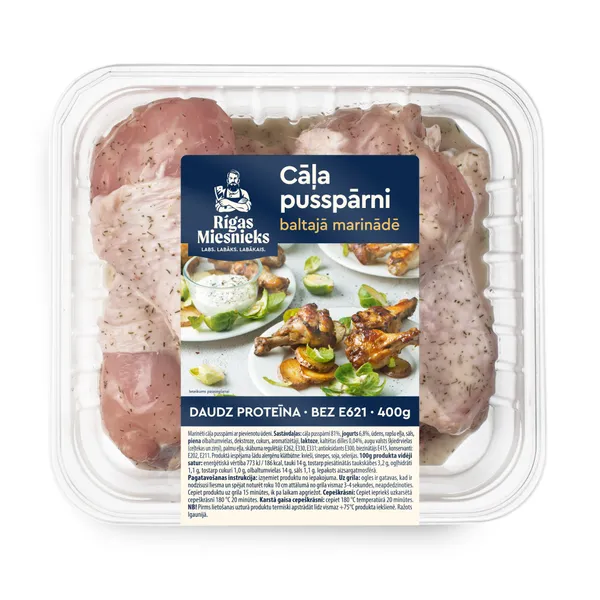Cāļa pusspārni baltajā marinādē 400g, RM