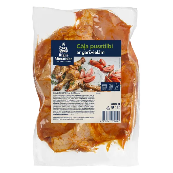 Cāļu pusstilbi garšvielās RM 800g