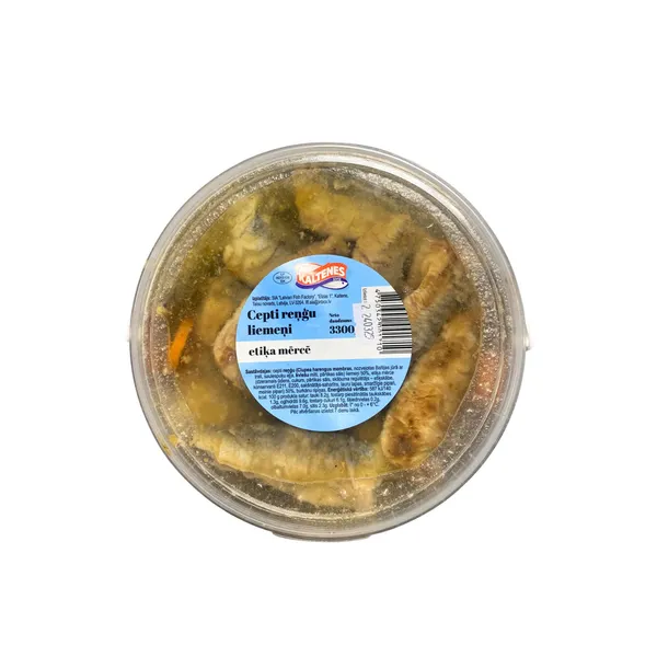 Cepti reņģu liemeņi etiķa marinādē, sverami, Kaltenes Zivis