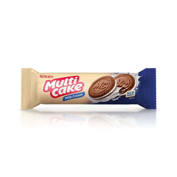 Cepumi ar piena krēma pildījumu Multicake 180g, Roshen