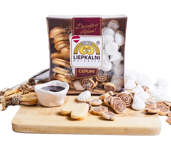Cepumi Saldais sapnis 230g (Sirsniņas, šokolādes cepumi, bezē), Liepkalni
