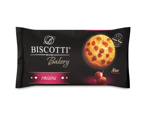 Cepumi smilšu ar rozīnēm 150g, Biscotti