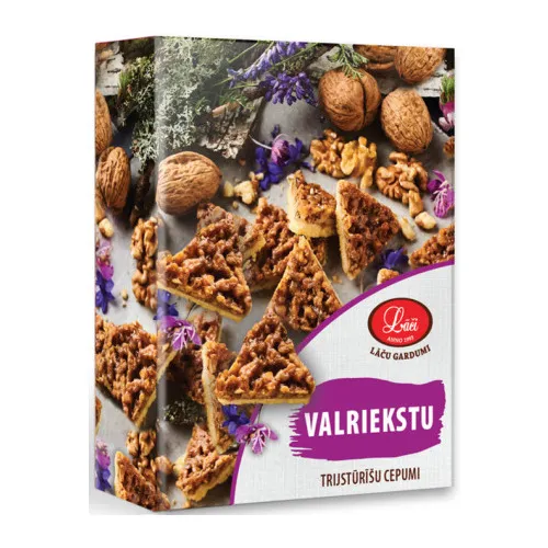 Cepumi LĀČI valriekstu trijstūrīši 220g