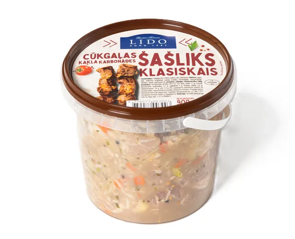 C/g šašliks klasiskais (kakla karb.) 900g