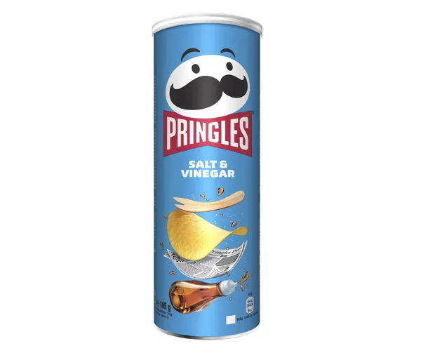Pringles ar sāls un etiķa garšu  165g