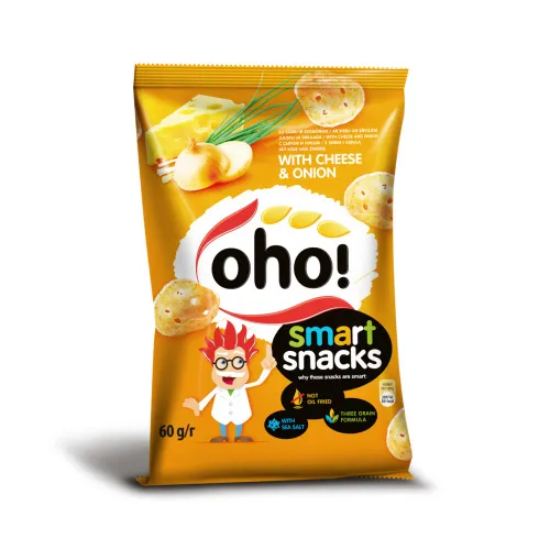 Čipsi Oho ar siera garšu 60g