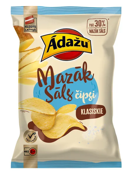 Čipsi Ādažu klasiskie 130g