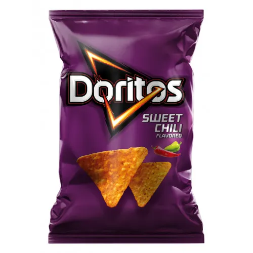 Čipsi kukurūzas ar saldā čili garšu Doritos 100g