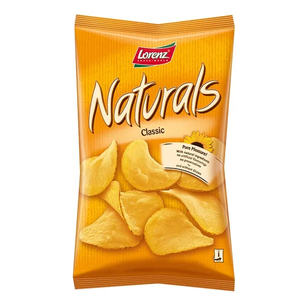 Čipsi Naturals classic ar jūras sāli 100g