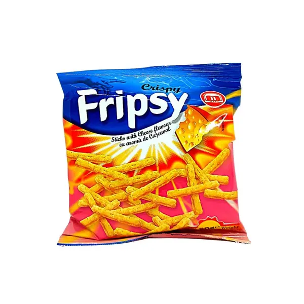 Čipsi nūjiņas ar siera garšu 50g, Fripsy