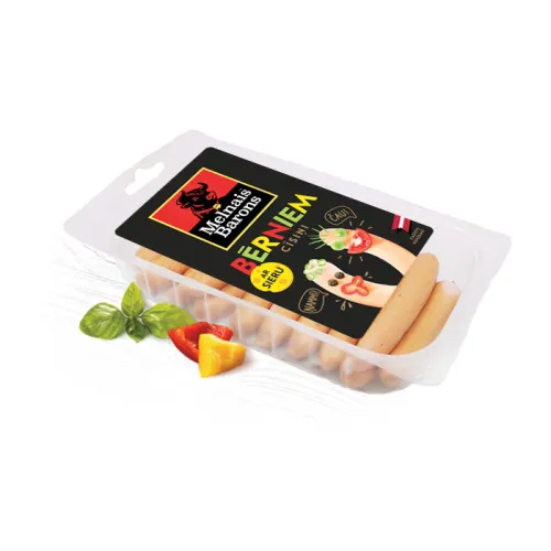 Cīsiņi bērniem ar sieru Melnais Barons 300g, KGS