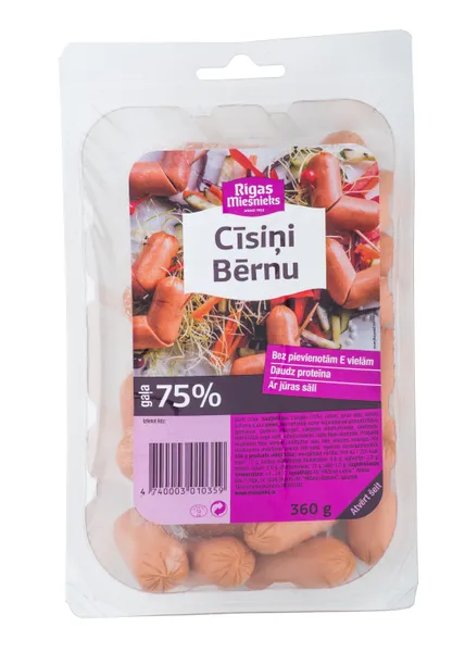Cīsiņi Bērnu RM 360g