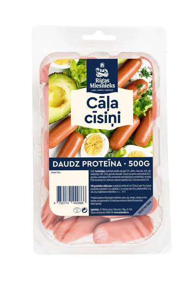 Cāļa cīsiņi RM 500g