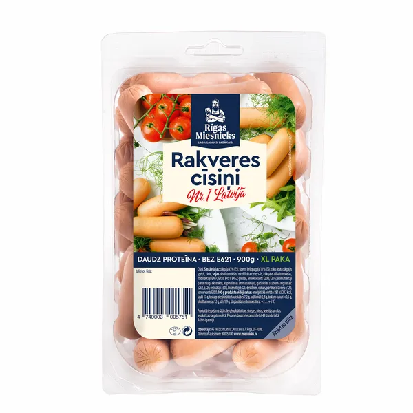 Cīsiņi Rakveres XL RM 900g