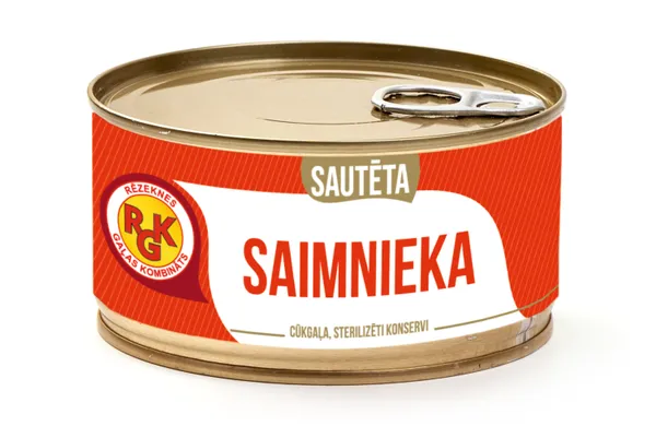 Konservs cūkgaļa sautēta Saimnieka 325g