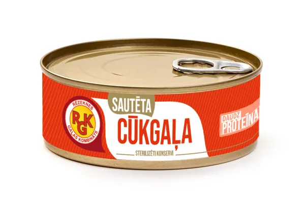 Cūkgaļa sautēta 250g, RGK