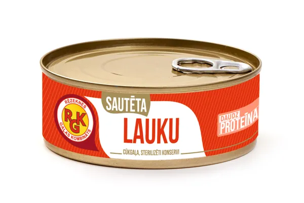 Gaļas konservs Cūkgaļa sautēta Lauku 250g, RGK
