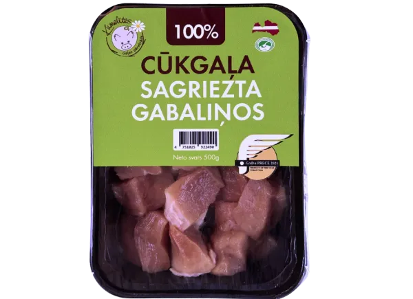 Cūkgaļas gulašs 400g, Kumelītes