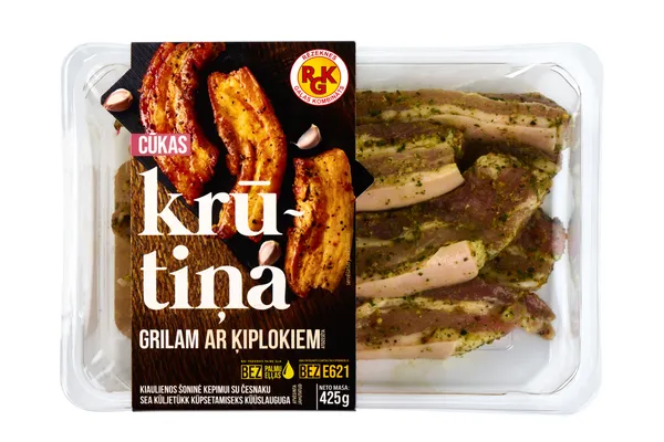 Cūkgaļas krūtiņa grilam ar ķiplokiem RGK 425g