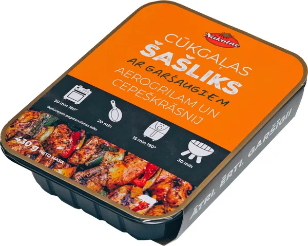 Cūkgaļas šašliks ar garšaugiem Aerogrilam NĀKOTNE 430g