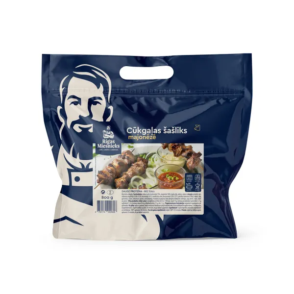 Cūkgaļas šašliks majonēzē 800g, RM