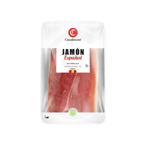 Cūkgaļas šķiņķis Jamon Curado, sagr., 16*250g, Casademont