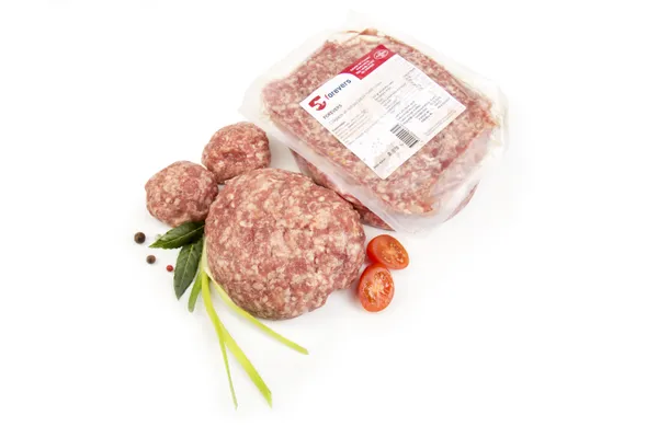 Cūkgaļas un liellopu gaļas maltā masa, sverama, Forevers