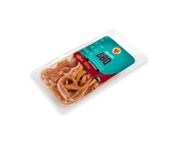 Cūku ausis karsti kūpinātas BBQ 150g, RGK