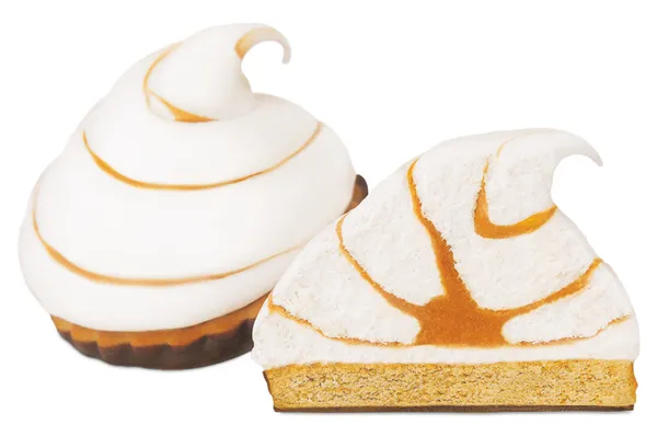 Cukura cepumi "Īrisa deserts" ar dekorāciju