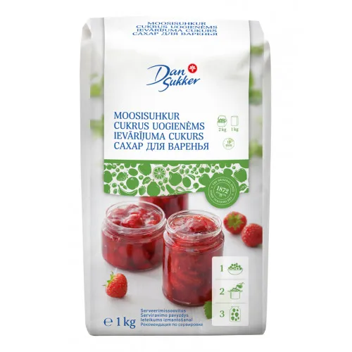 Cukurs Dansukker ievārījuma 1kg