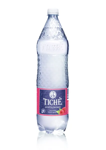 Dab. minerālūdens gāzēts ar aveņu garšu 1.5l PET, Tiche
