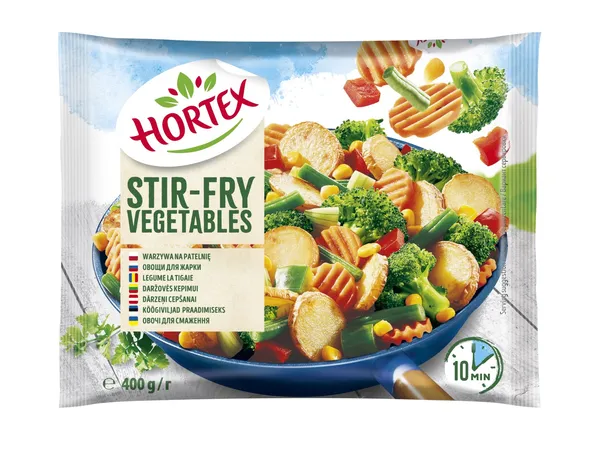 Dārzeņi cepšanai saldēti 400g, Hortex