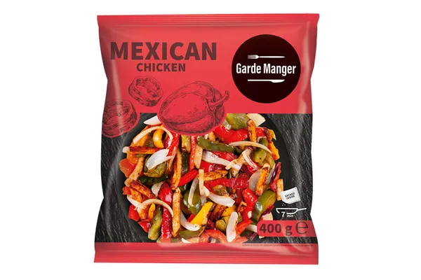 Dārzeņu maisījums Meksikāņu  gaumē ar vistu  GARDE MANGER, 400g