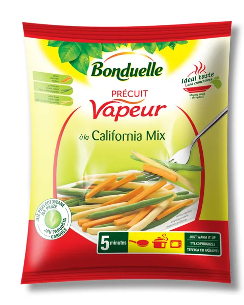 Dārzeņu maisījums saldēts California Mix 400g, Bonduelle