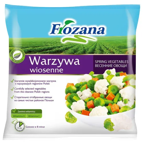 Dārzeņu maisījums Pavasara Frozana 400g