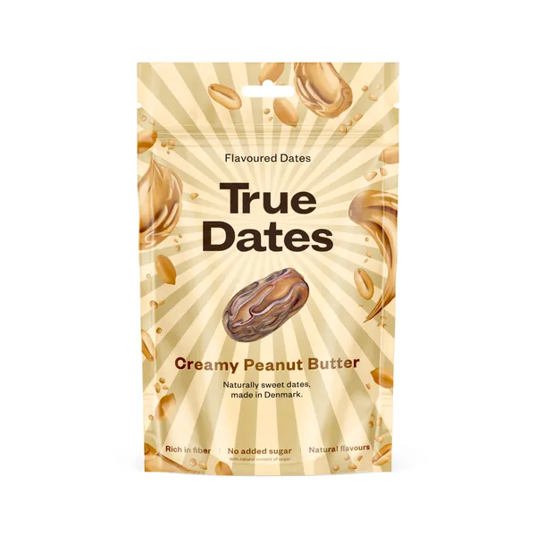Dateles Peanut Butter 100g, True Dates