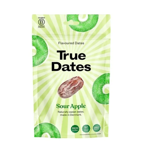 Dateles TRUE DATES Sour Apple 100g