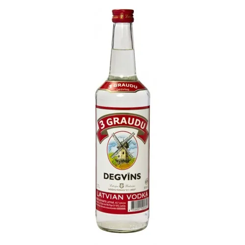 Degvīns 3 Graudu 38% 0.7l.