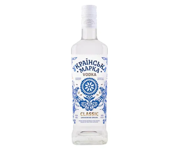 Degvīns Ukrainska Marka Classic 40% 0.5l