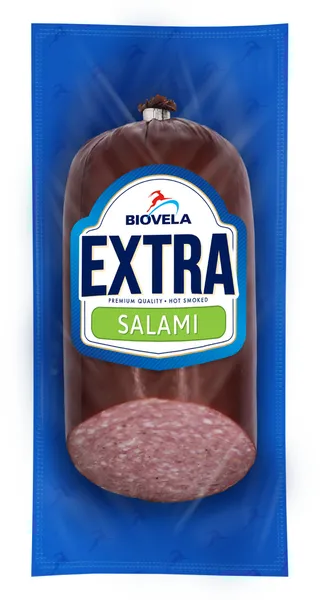 Karsti kūpināta desa Extra Salami BIOVELA 400g