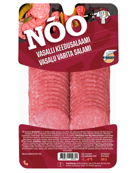 Salami Vasaļu šķēlēs 105g