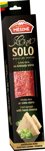 Desa vītināta ar cieto sieru Skonio solo 120g