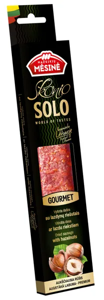 Desa vītināta ar lazdu riekstiem Skonio solo 120g