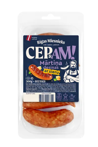 Desiņas Cep and am! ar sieru Mārtiņa 300g, RM