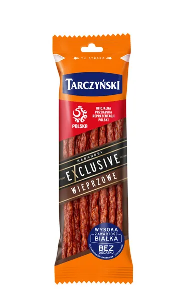Desiņas cūkgaļas Kabanos Exclusive 105g, Tarczynski