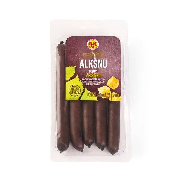 Desiņas Alkšņu ar sieru pusžāvētās 260g