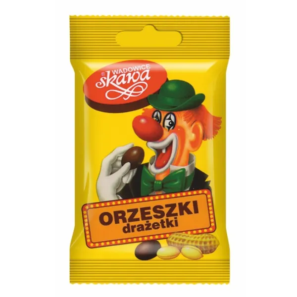 Dražejas ar riekstiem, kakao glazūrā 70g