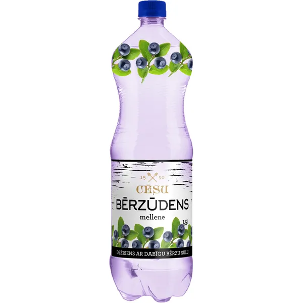 Dzēriens ar dabīgu bērzu sulu Mellene 1.5l, Cēsu